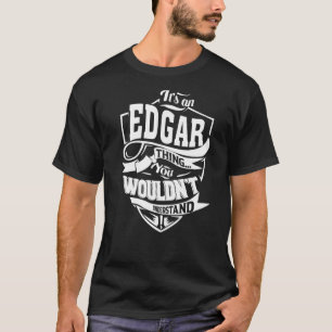 Camiseta É uma EDGAR Coisa que Oferece Premium