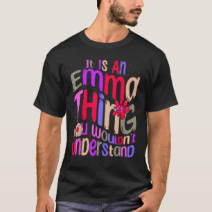 Camiseta É uma Emma que você não entenderia Groovy