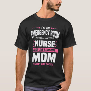 Camiseta É uma enfermeira de pronto-socorro como uma mãe no