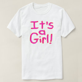 Camiseta É uma garota!