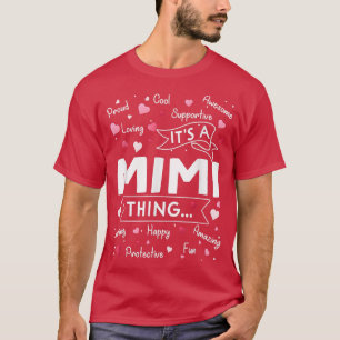 Camiseta É uma mimi Coisa Engraçada Diz "Vovó Bonita Mãe"