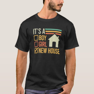 Camiseta É uma nova casa de garotinha Homeowner