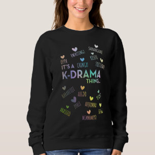 Camiseta É Uma Palavra Coreana Do K-Drama 1