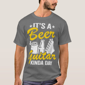 Camiseta É Uma Piada De Guitarras De Cerveja E Violão