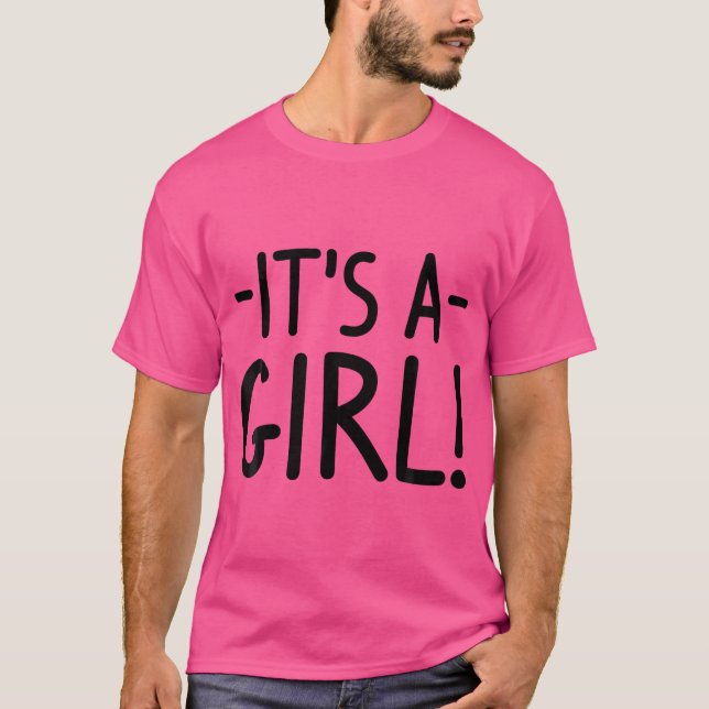 Camiseta É Uma Revelação De Gênero Menino (Frente)