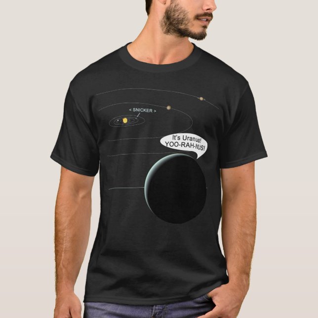 Camiseta É Uranus (Frente)