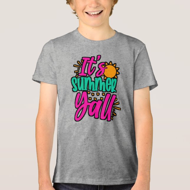 Camiseta É Verão Y'all-54808 (Frente)