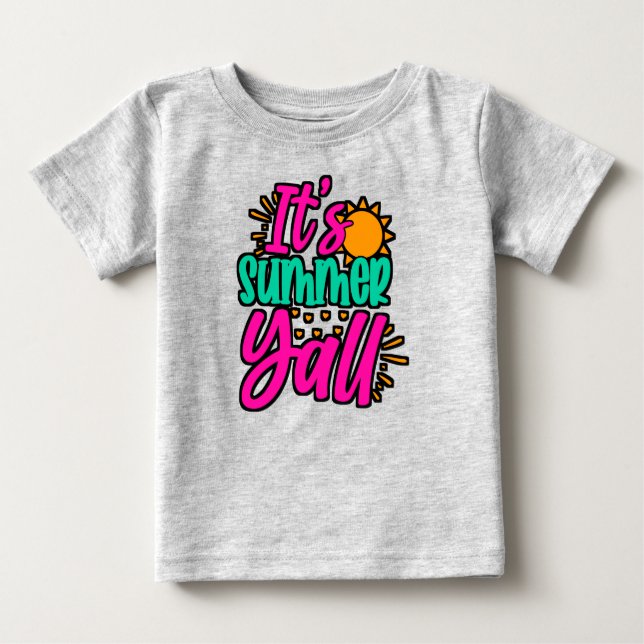 Camiseta É Verão Y'all-54808 (Frente)