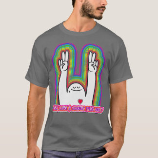 Camiseta e Vibes Cósmicos