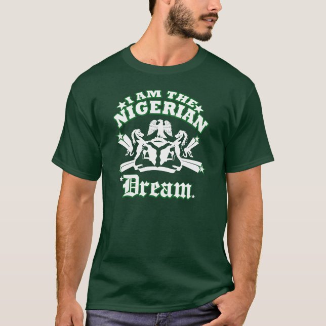 Camiseta É você a vida o sonho nigeriano? (Frente)