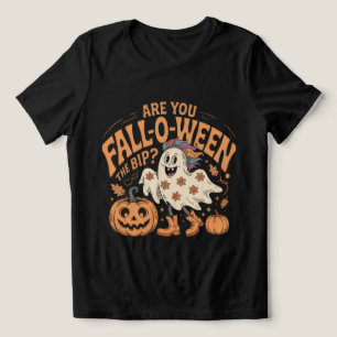 Camiseta é Você o Terapeuta ABA do Fantasma BIP no Fall-O-W
