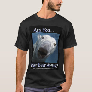 CAMISETA É VOCÊ URSO POLAR CIENTE