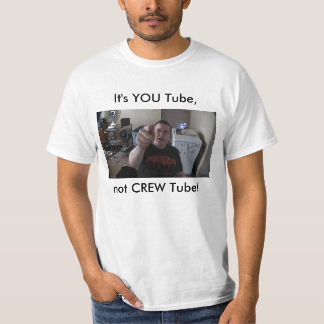 Camiseta É You Tube, não tubo do GRUPO! (Frente)