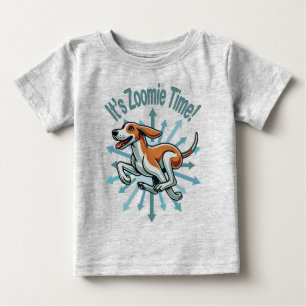 Camiseta É Zoomie Time American Fox Hound
