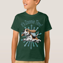 Camiseta É Zoomie Time Beagle