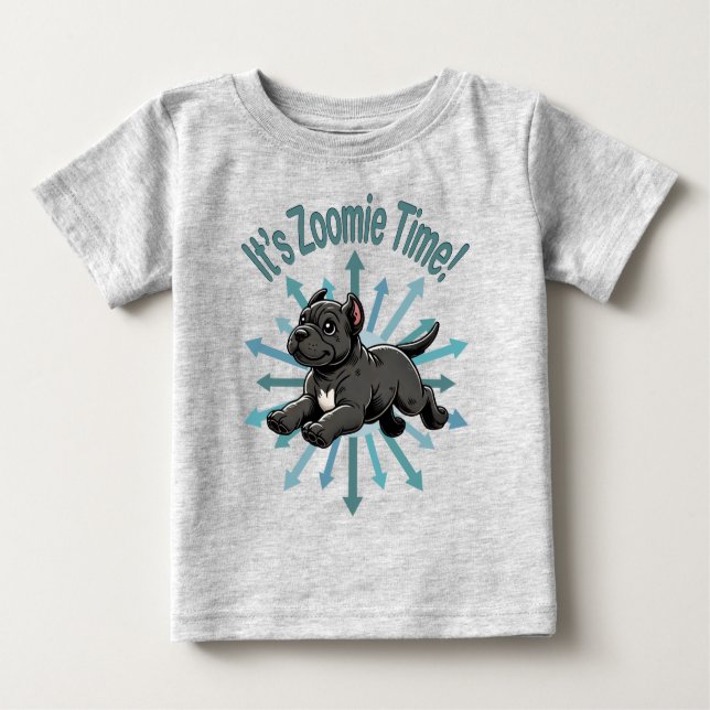 Camiseta É Zoomie Time Cane Corso (Frente)