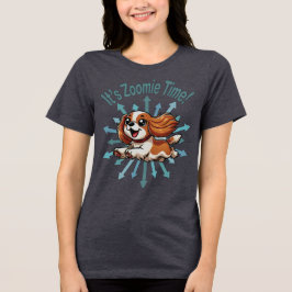 Camiseta É Zoomie Time Cavalier Spaniel