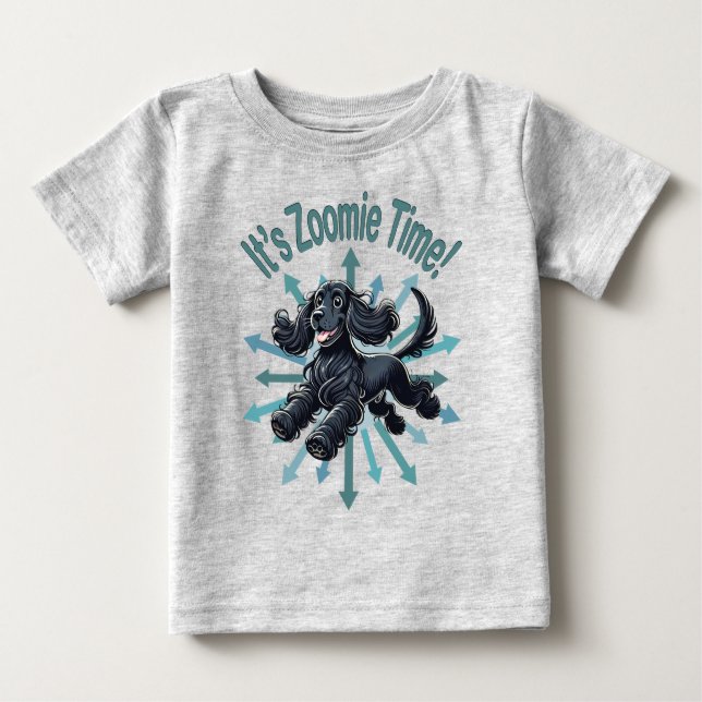 Camiseta É Zoomie Time Cocker Spaniel (Frente)