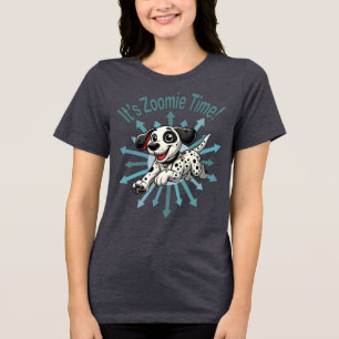 Camiseta É Zoomie Time Dalmaciano