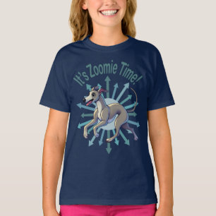 Camiseta É Zoomie Time Greyhound