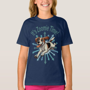 Camiseta É Zoomie Time Medium Beagle Mutt
