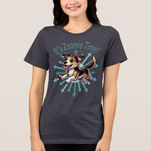 Camiseta É Zoomie Time Mutt