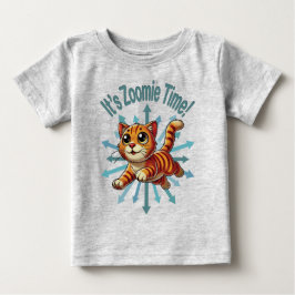 Camiseta É Zoomie Time Orange Tabby Cat