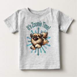 Camiseta É Zoomie Time Pekingese