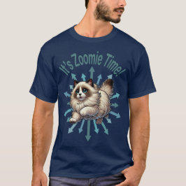 Camiseta É Zoomie Time Ragdoll Cat