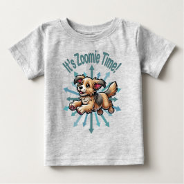 Camiseta É Zoomie Time Small Mutt