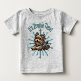 Camiseta É Zoomie Time Yorkshire Terrier