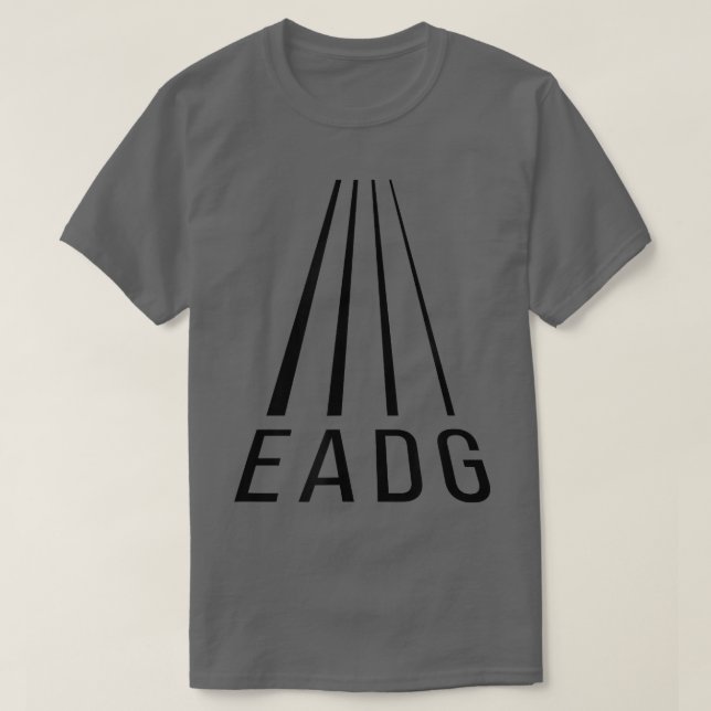 Camiseta EADG 4 String Perspective - Bass GuitarBass Player (Frente do Design)