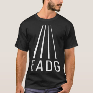 Camiseta EADG 4 String PerspectiveBass GuitarBass Player 65