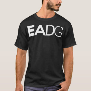 Camiseta EADG de strings do Bass Player de Bresso