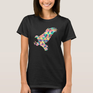 Camiseta Eagle Abstrato Color Summer Hawk
