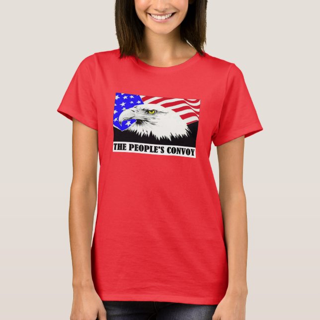 Camiseta Eagle Americana do Comboio (Frente)
