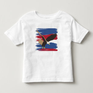 Camiseta Eagle Bird USA Bandeira Americana Patriótica