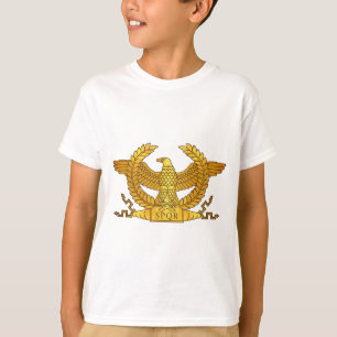 Camiseta Eagle dourado romano
