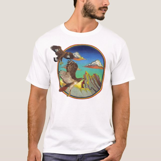 Camiseta Eagle e falcão (Frente)