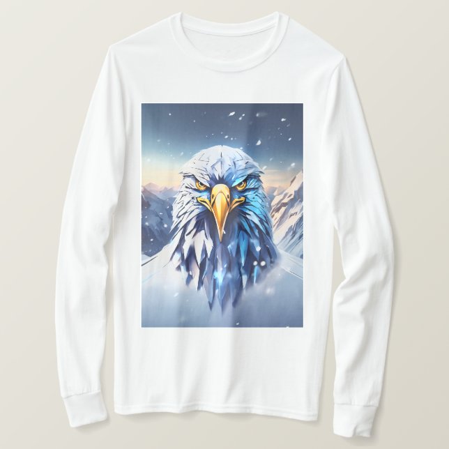 Camiseta "Eagle Emblem: Símbolo da Liberdade T-Shirt" (Frente do Design)