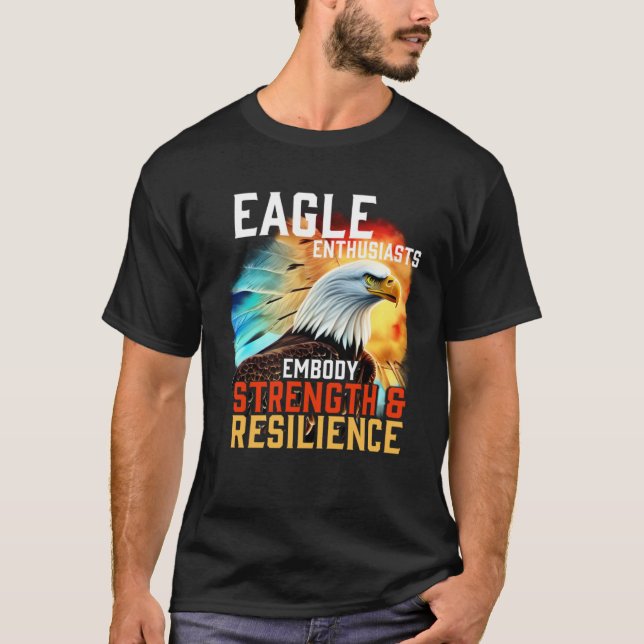 Camiseta Eagle Embody Resistence Bald Eagle (Frente)