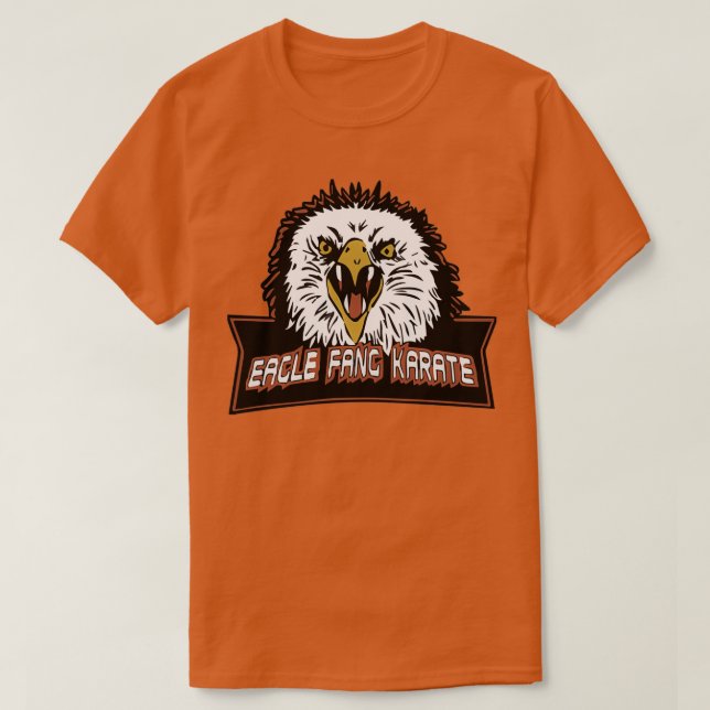 Camiseta Eagle Fang Karate 76 (Frente do Design)