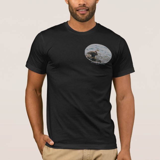 Camiseta Eagle na praia (Frente)