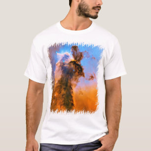 Camiseta Eagle Nebula Stellar Spire Foto do Espaço do Hubbl