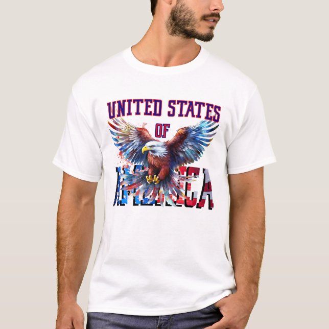Camiseta Eagle Patriotic Tee (Frente)