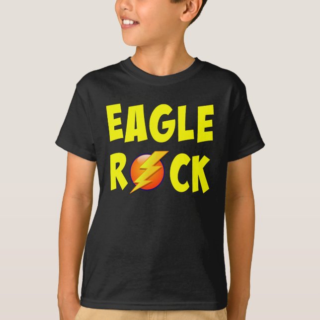 Camiseta Eagle Rock Lightning Bolt (Frente)