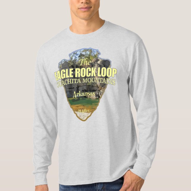 Camiseta Eagle Rock Loop (seta) (Frente)