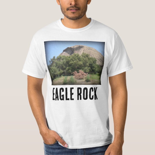 Camiseta Eagle Rock Monument em Los Angeles, Califórnia (Frente)
