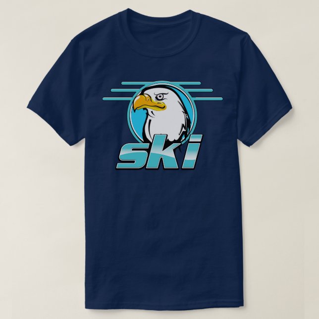 Camiseta Eagle Ski (Frente do Design)