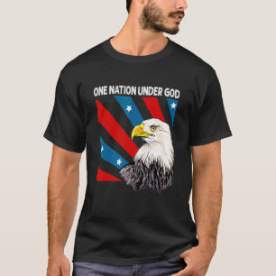 Camiseta Eagle Usa Christian Patriot America One Nation Und